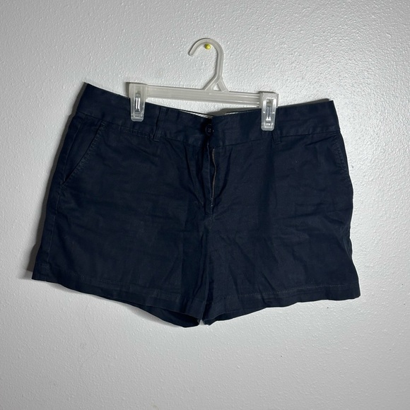 Ann Taylor LOFT Women Black Casual Chino Shorts The Riviera Short size 12 - Picture 1 of 9
